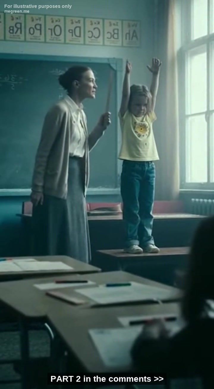 I Walked Into My Daughter’S Kindergarten Class And Found Her Scrubbing The Floors While The Other Kids Laughed