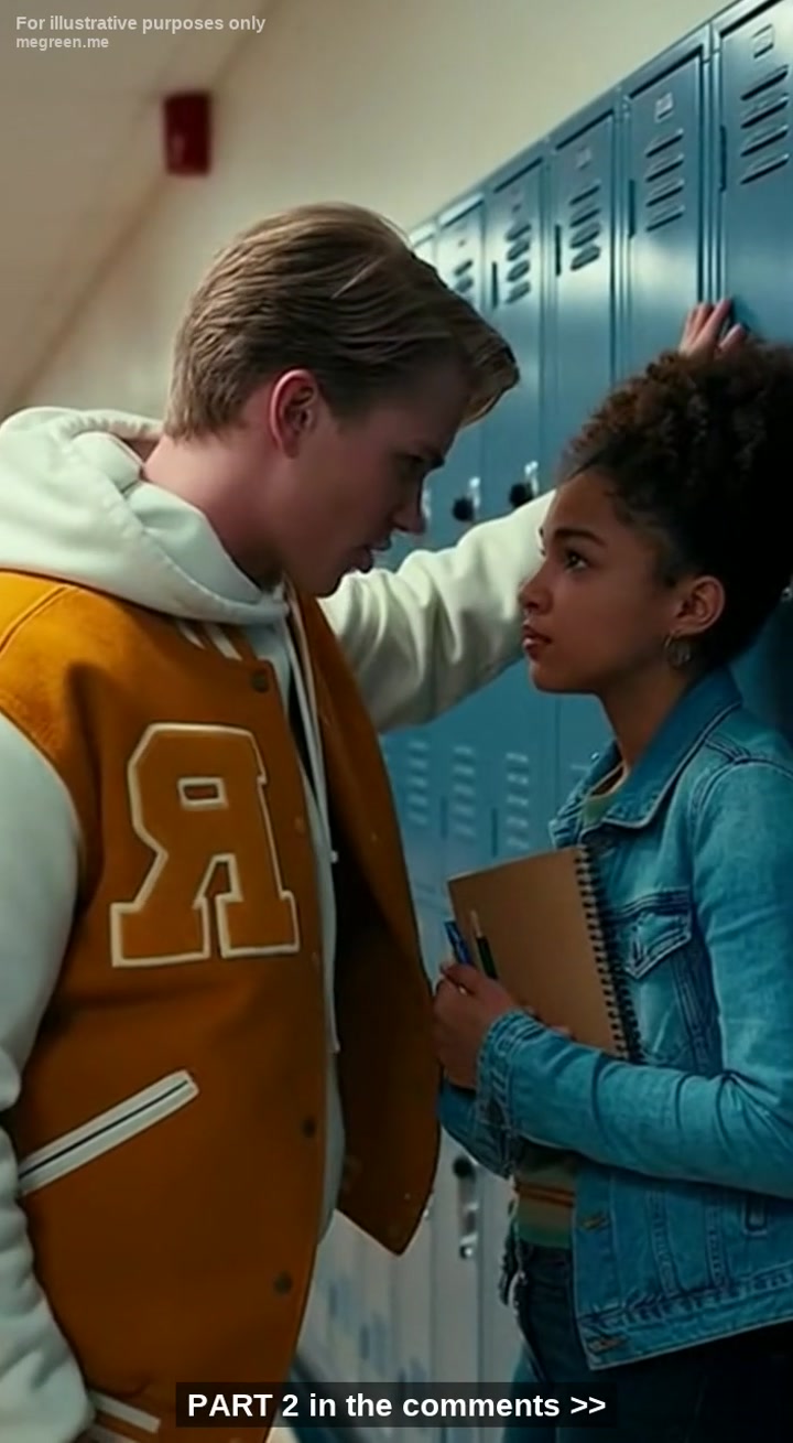 The Bully Slammed Her Against The Locker, Spitting Cruel Taunts, Unaware Her Biker Father Was About To Break Him Down Until He Was Crying