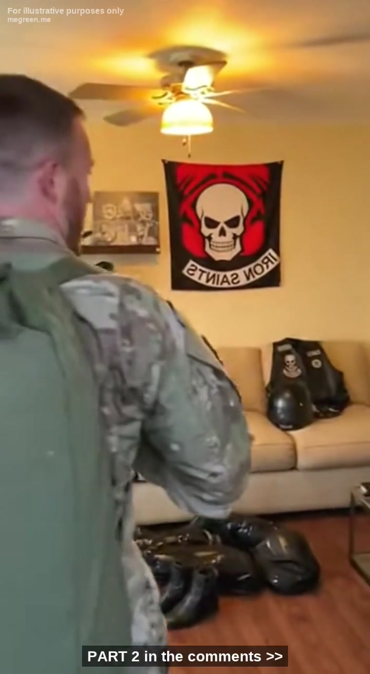 Soldier Returned Home After 12 Months In Combat