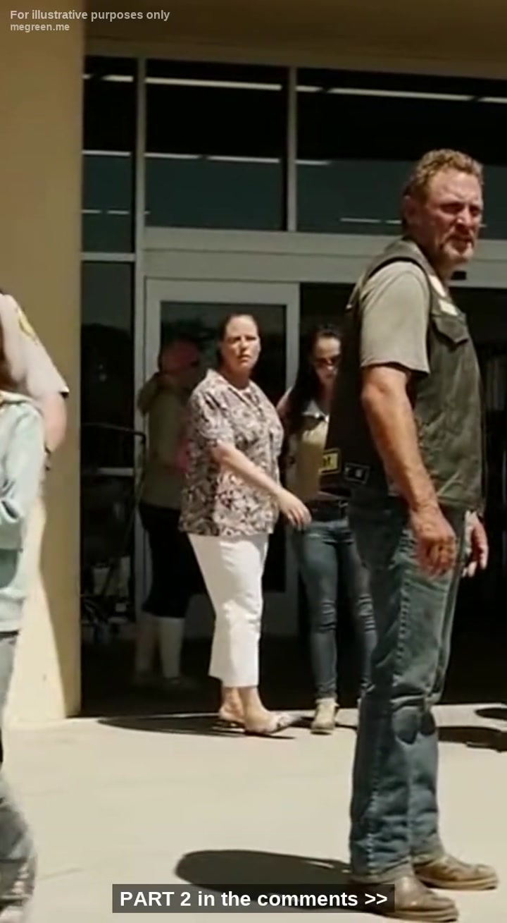 They Whispered He Was “Trailer Park Trash” Harassing A Hero In Uniform, But When The Terrified Girl Flashed A Secret Sign That The “Officer’S” Badge Was A Plastic Toy, This Nomad Biker Delivered A Bone-Crushing Haymaker That Shattered The Kidnapper’S Jaw And The Crowd’S Prejudice