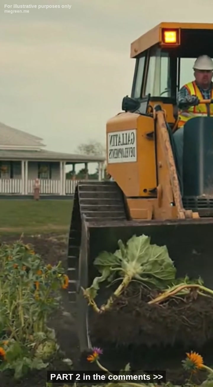 He Bulldozed Her Roses Assuming She Was Defenseless, But Frozen In Fear When The Horizon Turned Black With Rolling Thunder And Chrome
