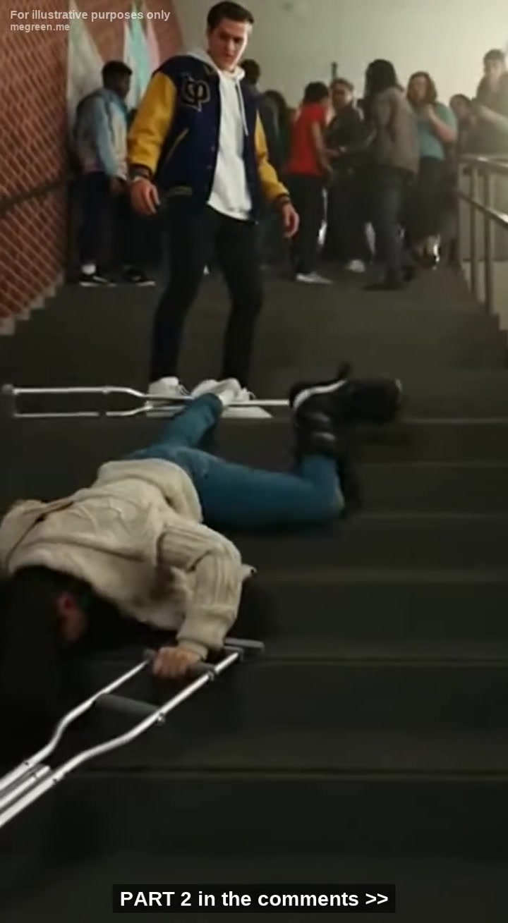 He Thought Tripping The Girl On Crutches Was A Joke, Until He Walked Outside And Saw The Entire Street Blacked Out By Chrome And Leather – Karma Has An Engine