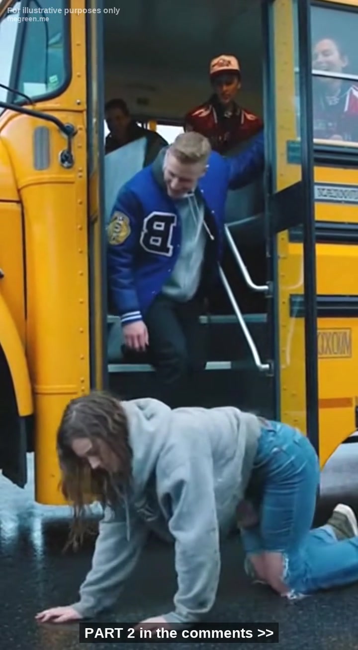 He Thought His Varsity Jacket Was Armor When He Forced My Daughter To Crawl For Bus Fare In Front Of The Squad, Thinking He Was The King Of The Concrete Jungle, But He Forgot That Wolves Run In Packs And When The Ground Started Quaking Under The Roar Of Fifty V-Twin Engines, He Realized He Just Woke Up A Beast That Doesn’T Care About His Daddy’S Money Or His Football Stats – It Was Game Over Before He Could Even Flinch