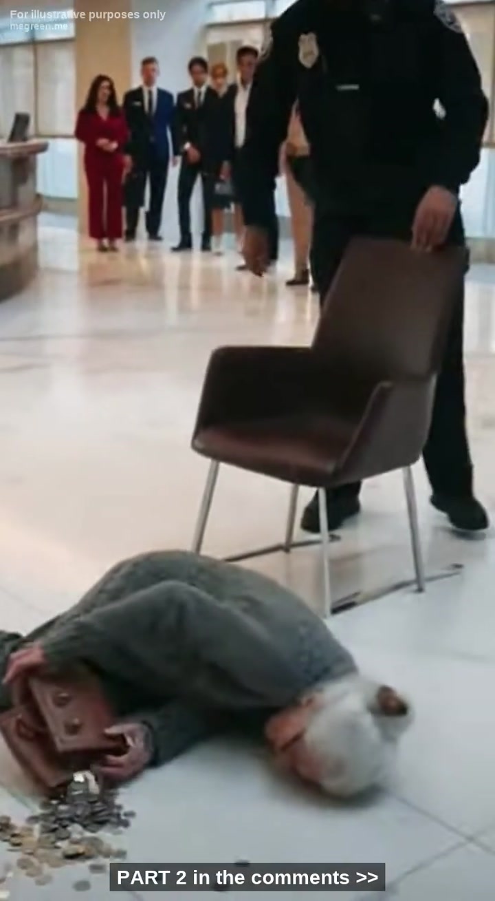 A Power-Tripping Rent-A-Cop Thought It Was Funny To Rip A Chair Out From Under A Frail, 78-Year-Old Grandmother Just Because She Looked “Too Poor” To Be In The High-End Waiting Room