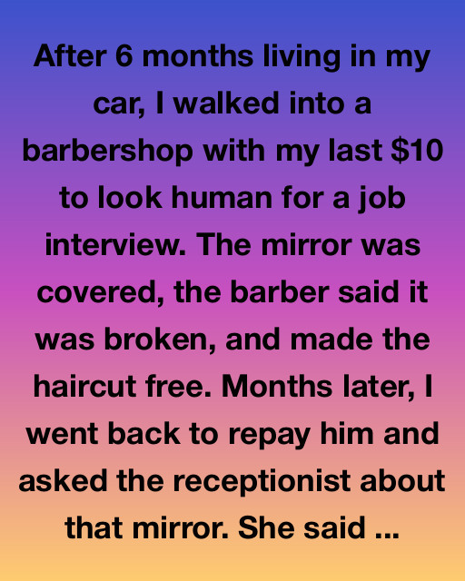 The Mirror That Wasnโt Broken