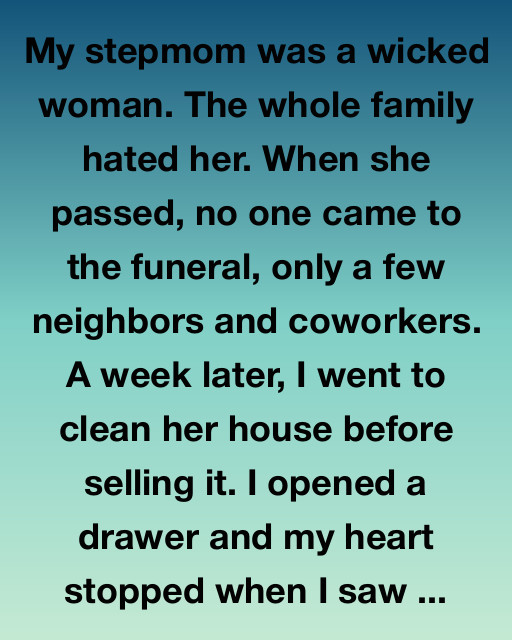 The Drawer She Never Meant Me To Open