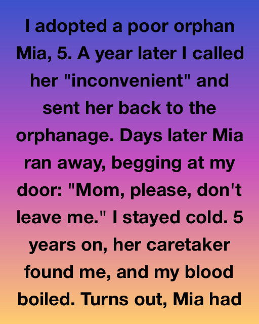 I Adopted A Child And Called Her Inconvenient But The Truth Was Something I Never Expected