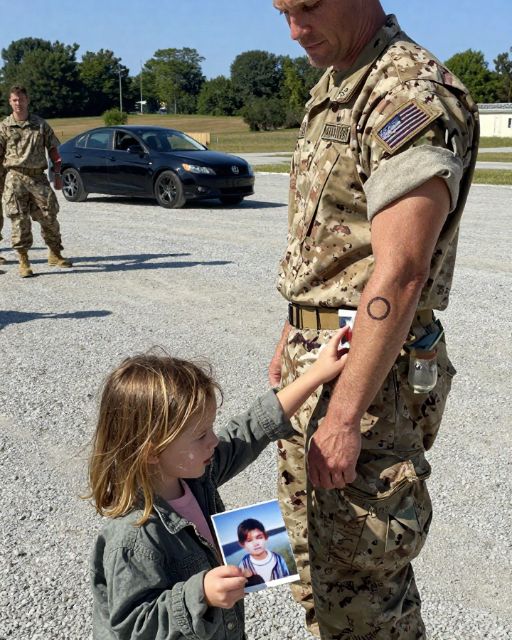 5 Navy Seals Froze When A Little Girl Pointed At Their Secret Tattoo And Said: โmy Mom Has That Too.โ
