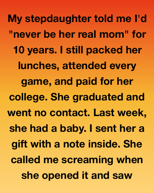 My Stepdaughter Said I’d Never Be Her Real Mom But The Gift I Sent Her Baby Changed Everything