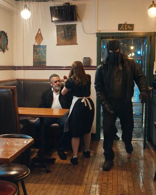 She Stepped Between A Weapon And A Stranger For Two Hundred Bucks โ Then Four Men In Black Suits Showed Up At Her Cafรฉ Before Sunrise