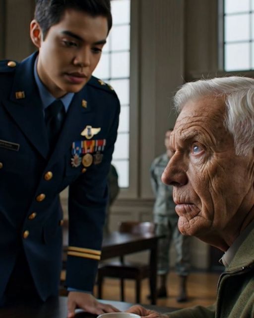 🎖️ Captain Mocks “stolen Valor” Vet In Mess Hall – Until The Call Sign Drops And The Whole Base Goes Dead Silent