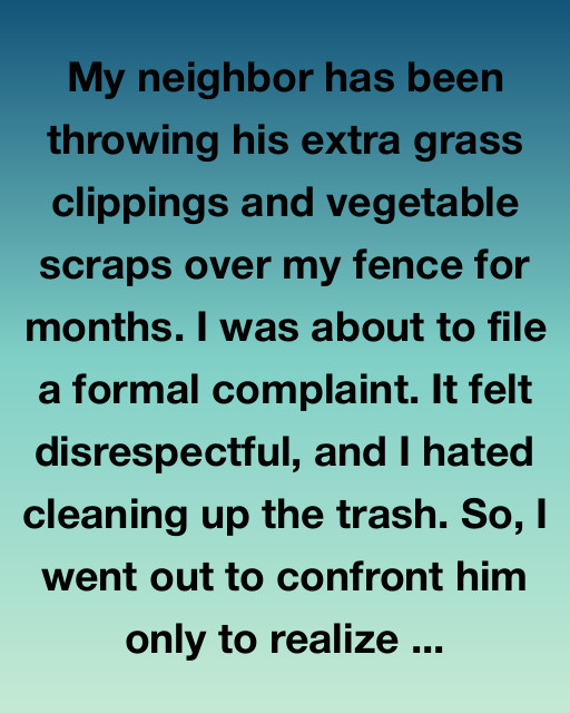 The Things That Landed Over The Fence