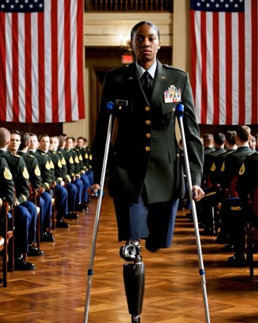 Navy Seals Mocked Her Walking – Until The General Rolled Up His Pant Leg