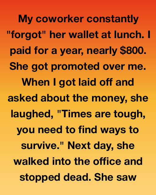 The Promotion I Never Saw Coming And The Tab That Finally Got Paid