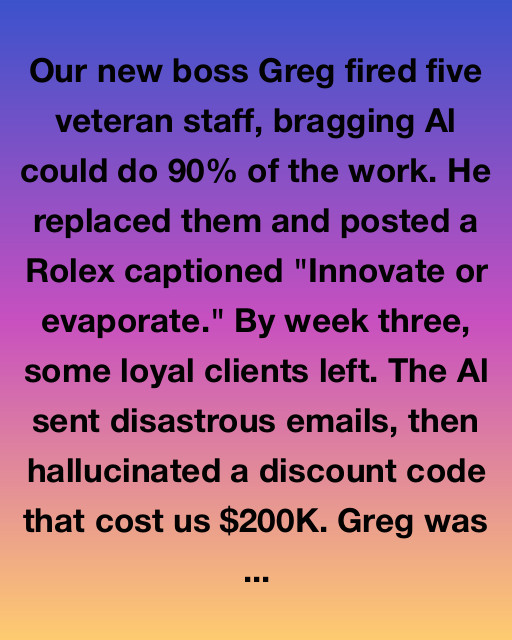 The Cost Of Efficiency