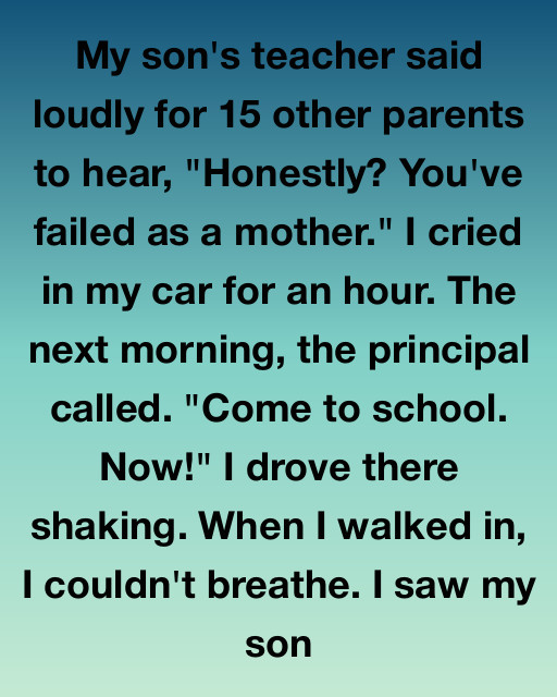 The Principal Called My Son Into His Office And I Prepared For The Absolute Worst