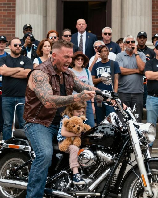 A Lawyer Called The Police On A Biker Gang Escorting A Child – Then The Judge Walked Out