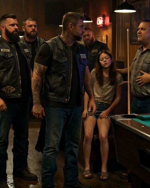 The Fifteen Bikers Walked Into The Bar Expecting Cold Beer And A Bathroom Break. What They Found Made Their Blood Turn To Ice.