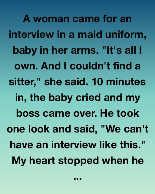 The Unexpected Interview In The Corner Office