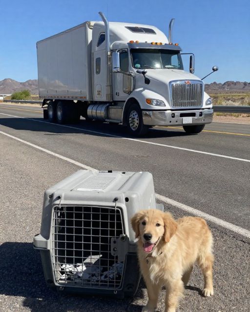 Trucker Saves Dying Dog From Heat – Then The Breeder’s Threat Goes Viral
