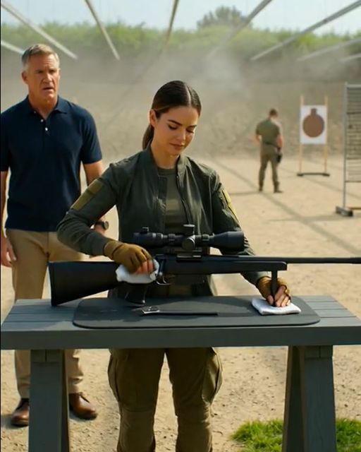 Where Did You Get That Rifle? – Seal General Stunned By Deadeye’s Calm While She Cleaned Her M24