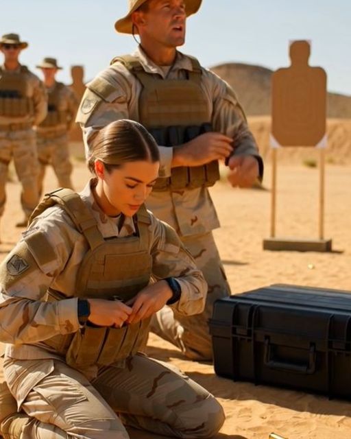 She Was Just Picking Up Brass โ Until An Elite Sniper Challenged Her To Hit 4,000 Meters.