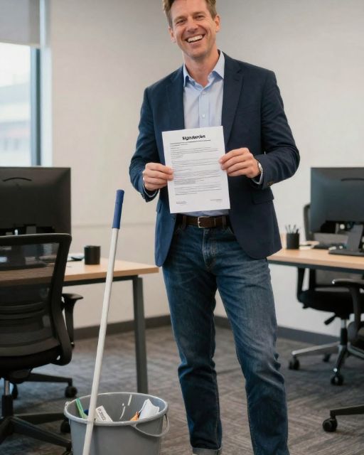 Tech Ceo Laughs At Janitor’s Pay Request – Discovers Who He Really Is And Freezes