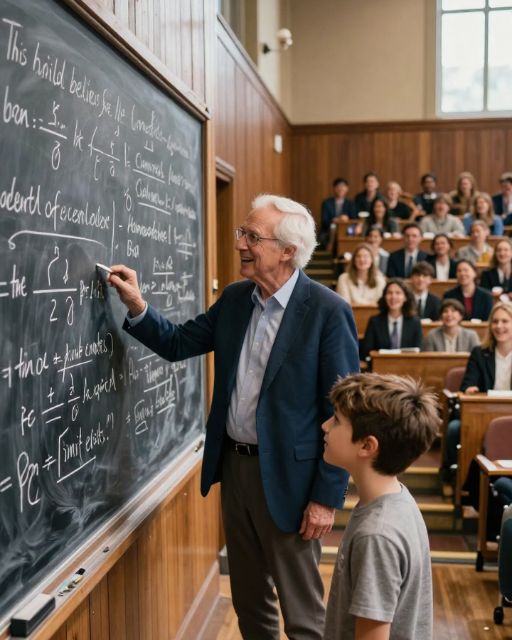 The Professor Used An “unsolved” Math Problem To Humiliate A Poor Child On Live Tv. The Boy Realized It Was A Trap.