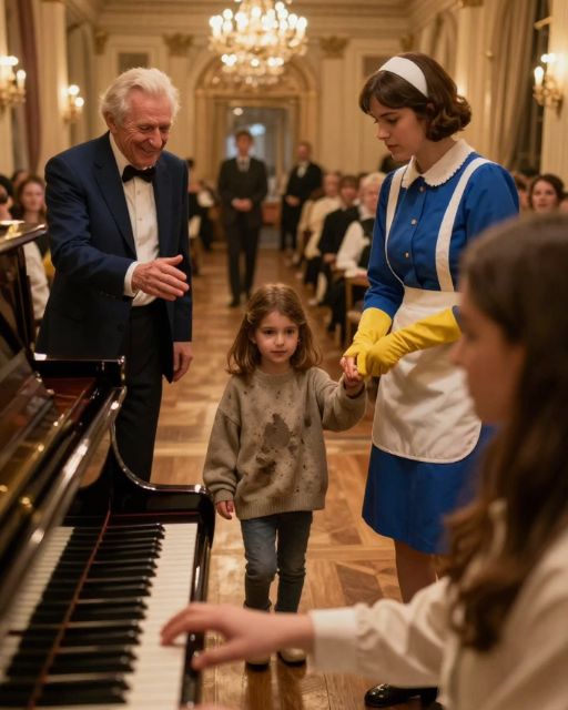 The Billionaire Dared The Maid’s Daughter To Play His Lost Sister’s Song. She Did, Wearing Her Bracelet.