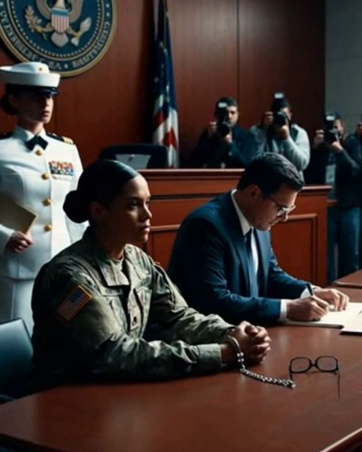 They Handcuffed A Female Seal Sniper In Court – Then An Admiral Entered And Everyone Froze