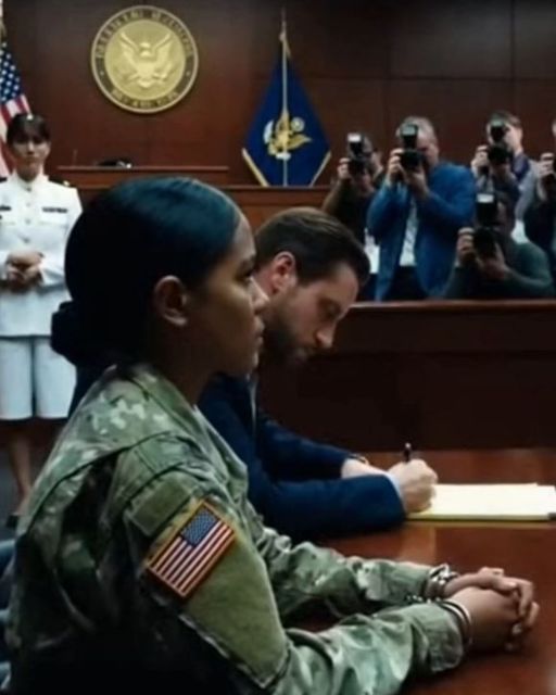 They Handcuffed A Female Seal Sniper In Court โ Then An Admiral Entered And Everyone Froze
