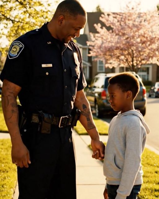 A Little Boy Pointed At A Cop’s Tattoo And Said, “my Dad Had The Same One” – And A Quiet Patrol Turned Into A Standstill