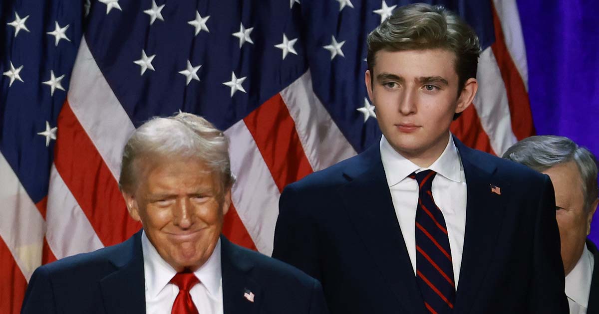 Barron Trump opens up on relationship with his father
