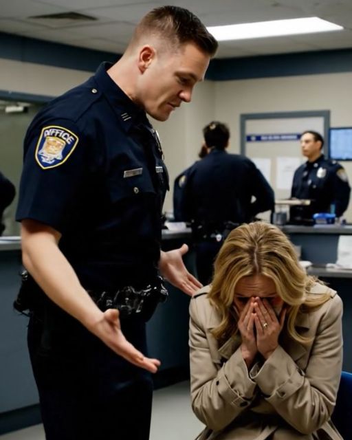 Cop Mocks Woman For Crying – Her Reason Makes Him Step Back And Silences The Entire Station