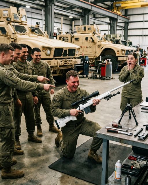 “permission To Inspect My Weapon?” – The Five Minutes That Silenced The Entire Range.