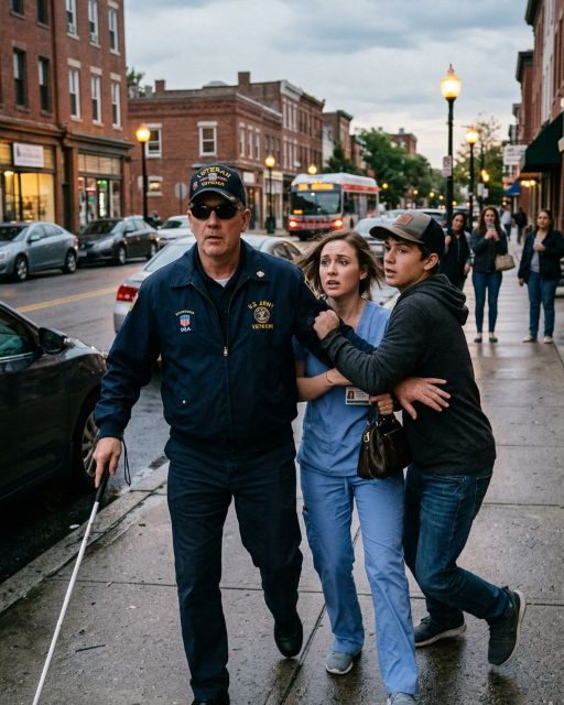 Blind Veteran Saves Nurse From Mugging Teen – The Hospital’s Response Stunned The Nation.