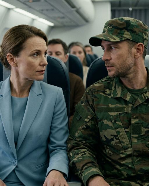 A Woman Screamed At A Soldier On A Flight. The Next Morning, She Saw His Face On The News And Collapsed.