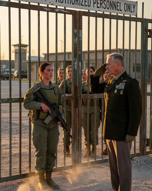The New Recruit Was Assigned To The Gate As A Joke – Until A Four-star General Pulled Up And Saluted Her