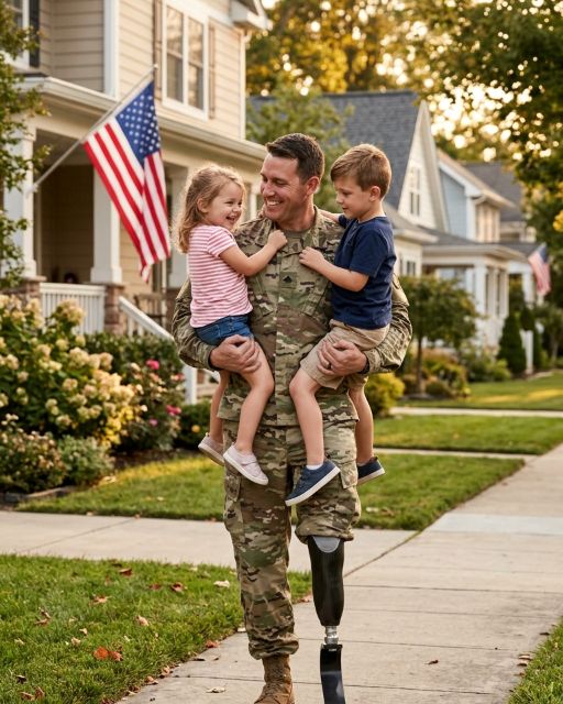 I Came Home From War With One Leg And No Wife โ Three Years Later, I Knocked On Her Door And Changed Everything