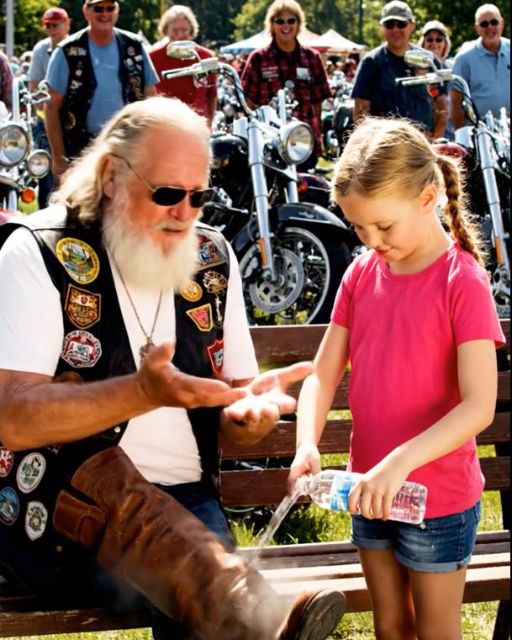 She Told A Grown Man Not To Take Off His Boots – What Happened Next Left 200 Bikers Silent