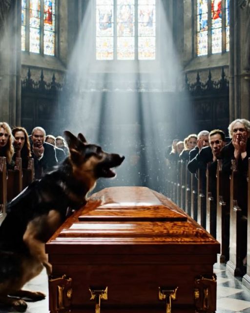 K9 Refused To Leave His Partner’s Coffin – Then The Coroner Noticed Something Terrifying