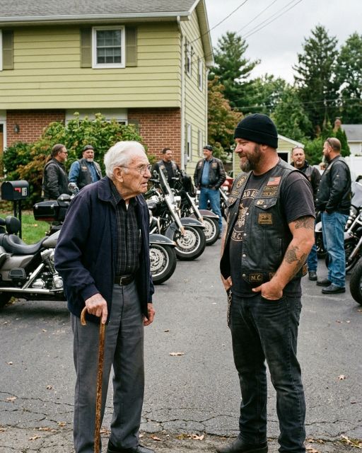 An Aging Husband Screamed For Help On The Side Of The Road – When The Bikers Surrounded Him, He Fell To His Knees