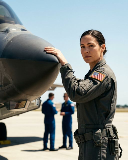 She Was The Only Woman On The Flight Line โ And They Made Sure She Knew It