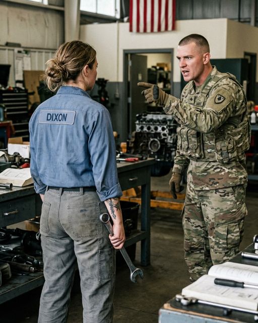 She Was Just A Mechanic – Until The Colonel Saw Her Secret Tattoo And Realized The Deadly Truth