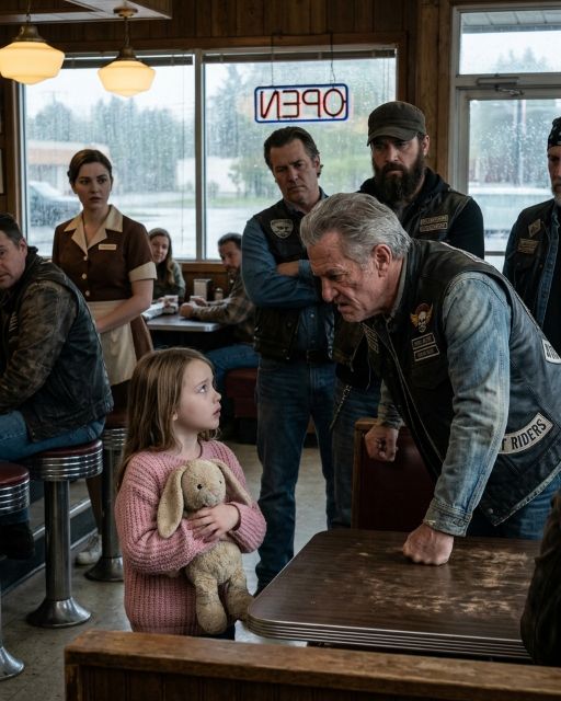 A Frightened Little Girl Walked Into A Biker Bar And Asked Five Men For Help – Then She Whispered Her Father’s Name And Everything Changed