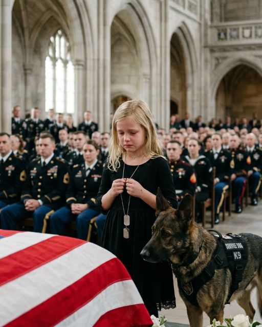 The General’s Dog Wouldn’t Let Anyone Near The Coffin – Until A Blonde Girl No One Recognized Walked Straight Up To It