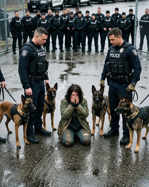 A Navy Seal Ordered Her To Leave The Base – But 4 Military Dogs Defied Him And Stayed Behind To Protect Her