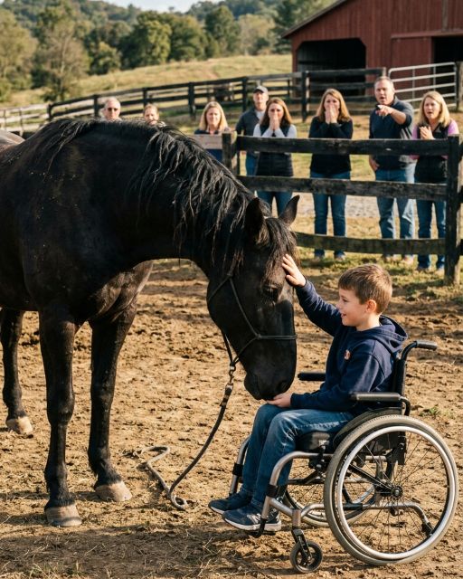 This Boy In A Wheelchair Ignored Every Warning โ Then The Stallion Broke Free And Charged Straight At Him