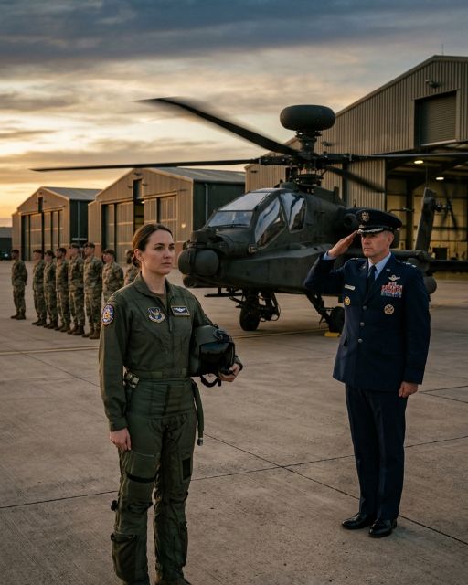She Was Banned From Flying The Apache – Until Five Words From An Admiral Exposed The Truth