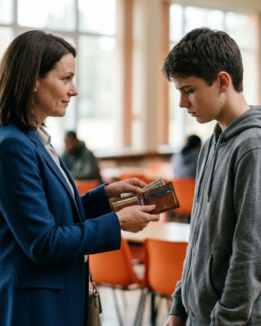 Teacher Stopped A Quiet Boy In The Cafeteria For Breaking A Rule – Then She Saw What Was Inside His Backpack